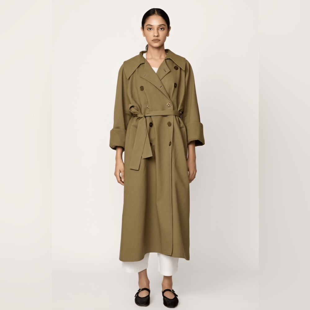 NWOT Laude the Label Marin Trench Coat